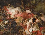 Eugene Delacroix Death of Sardanapalus oil on canvas